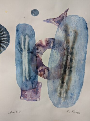 Leben (Life) XXIII von Elvira Flamm, Werk auf Papier kaufen auf Singulart