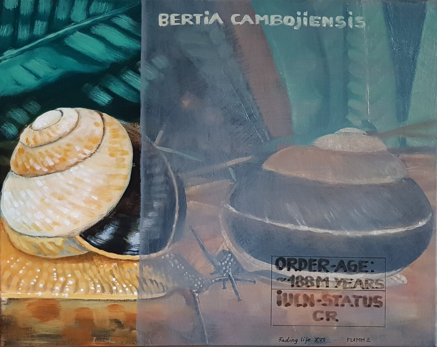 Fading life XVII Elvira Flamm