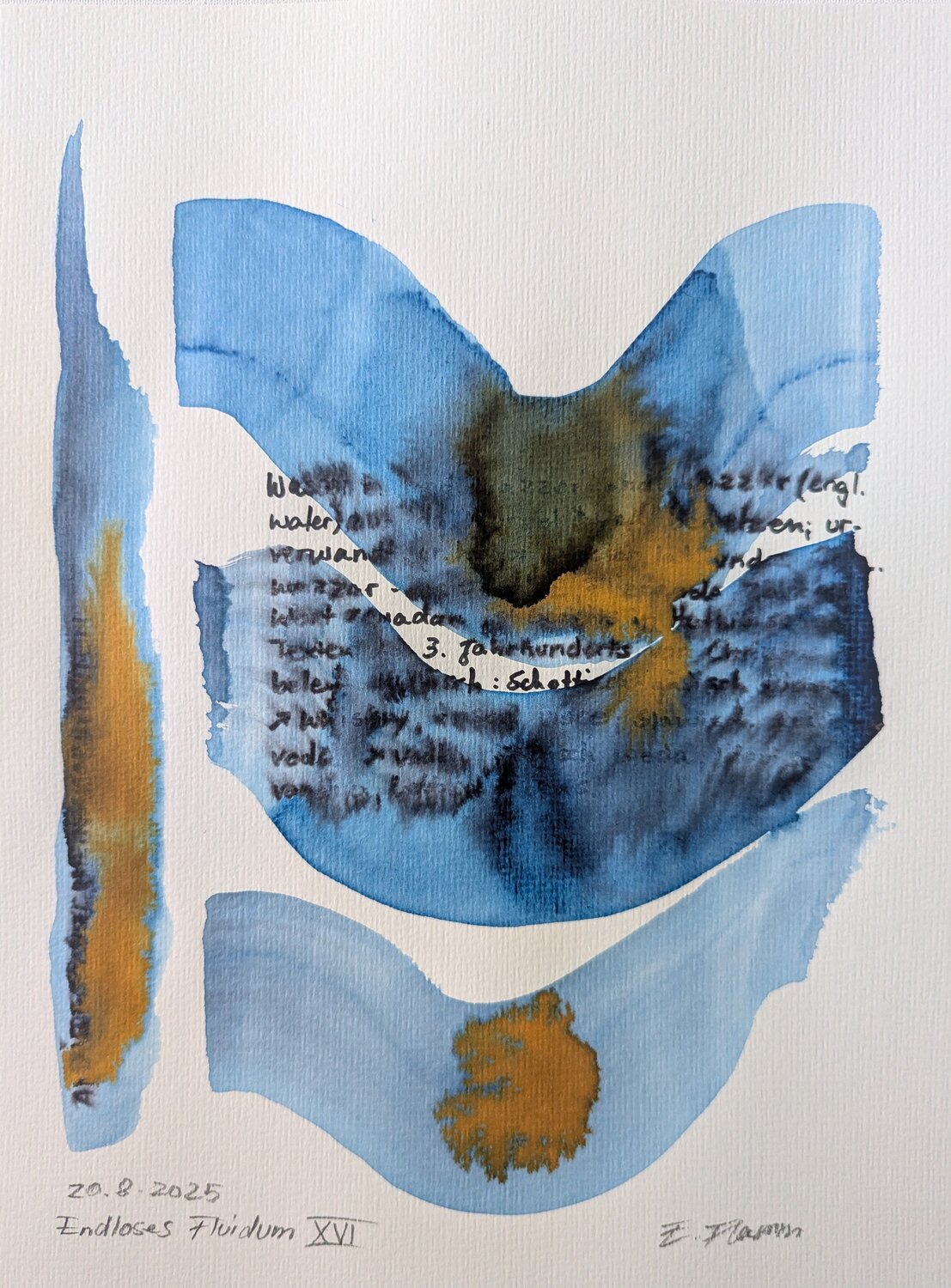 Endloses Fluidum XVI Elvira Flamm