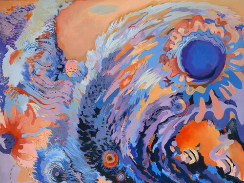 CALM BEFORE THE STORM di Eileen Starr Moderbacher, Pittura in vendita su Singulart