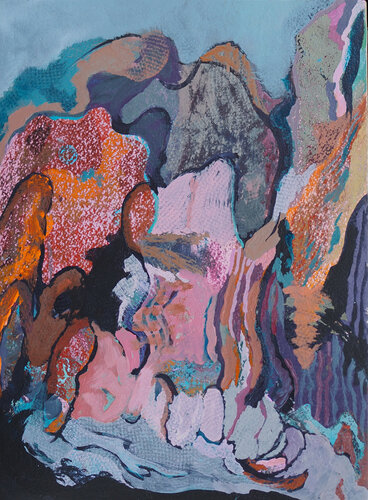 BENEATH A CLOUDY SKY di Eileen Starr Moderbacher, Pittura in vendita su Singulart