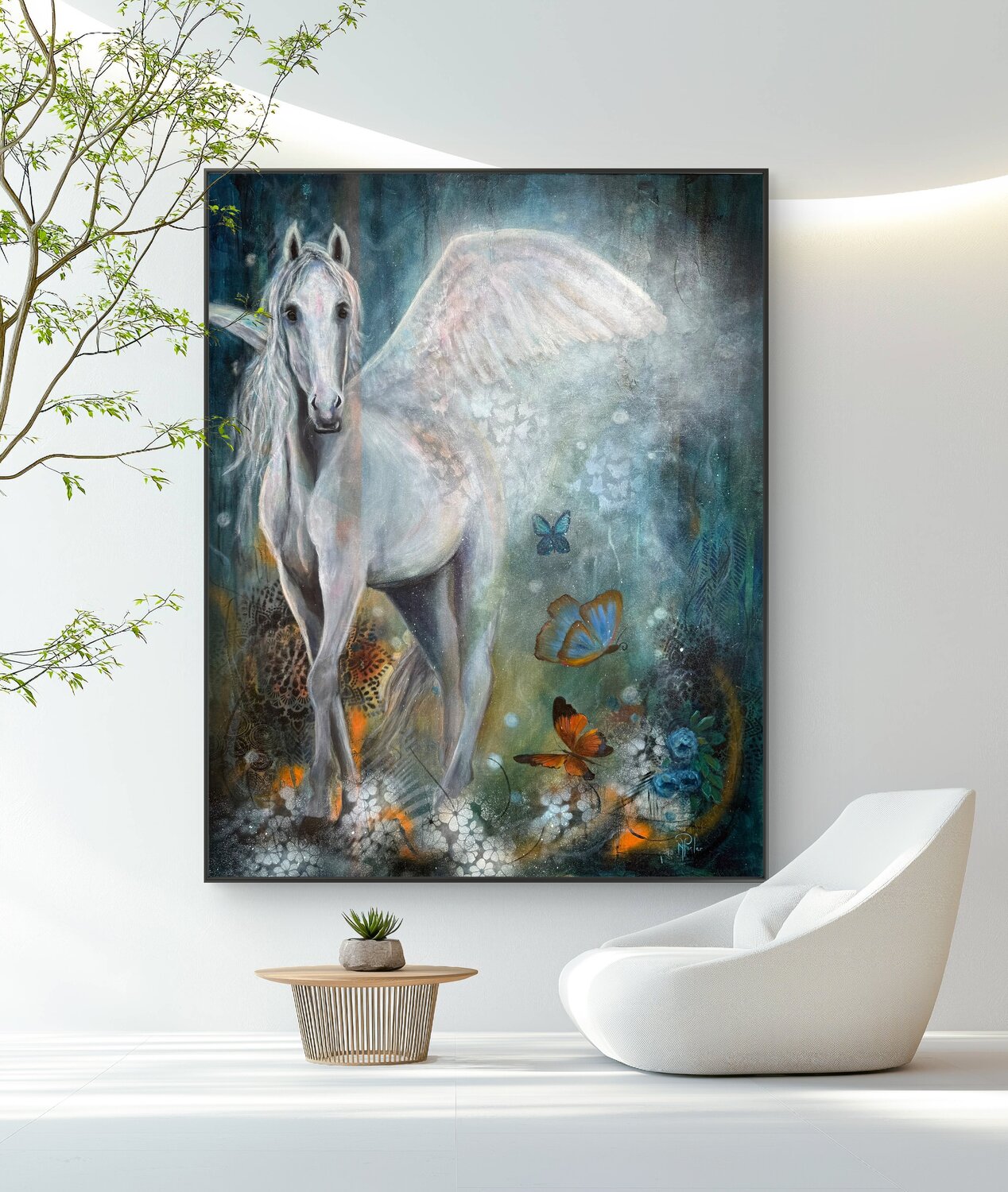 オイルパステル絵画販売 : 現代オイルパステル絵画をオンライン