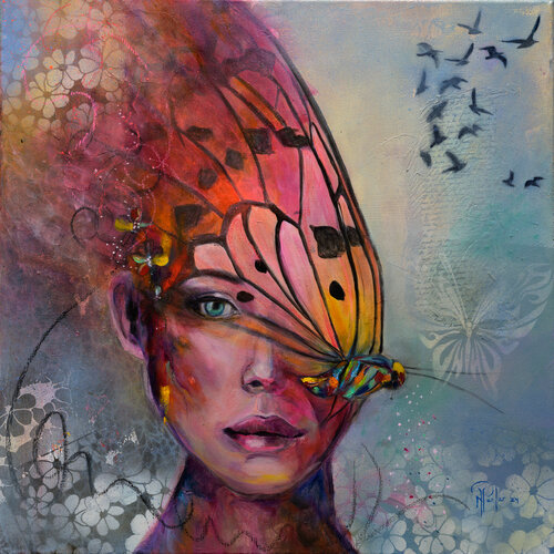 Métamorphose von Nathalie Perler, Malerei kaufen auf Singulart