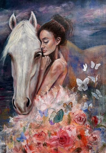 Enchantement by Nathalie Perler, Work on Paper for Sale on Singulart