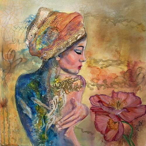 Au Coeur du Féminin von Nathalie Perler, Malerei kaufen auf Singulart