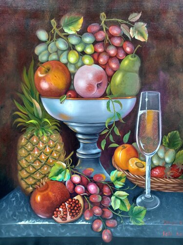 Abundance and Celebration di Jihea Kim, Pittura in vendita su Singulart