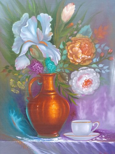 A Quiet Invitation de Jihea Kim, Pintura a la venta en Singulart