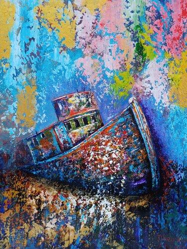 Resilient Journey di Jihea Kim, Pittura in vendita su Singulart