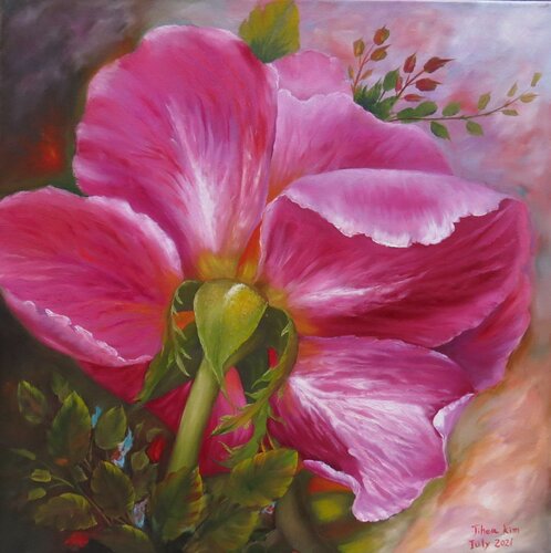 Petals-of-Passion van Jihea Kim, Schilderij te koop op Singulart