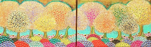 MAGIC LAND de FLORENCE DOUCENDE, Pintura a la venta en Singulart