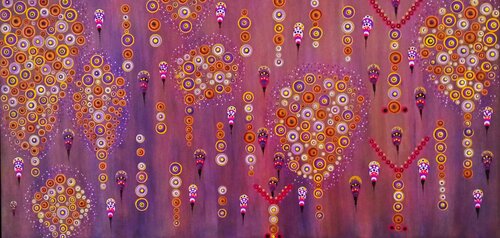 EL VINO LE NECTAR DE BACCHUS de FLORENCE DOUCENDE, Pintura a la venta en Singulart