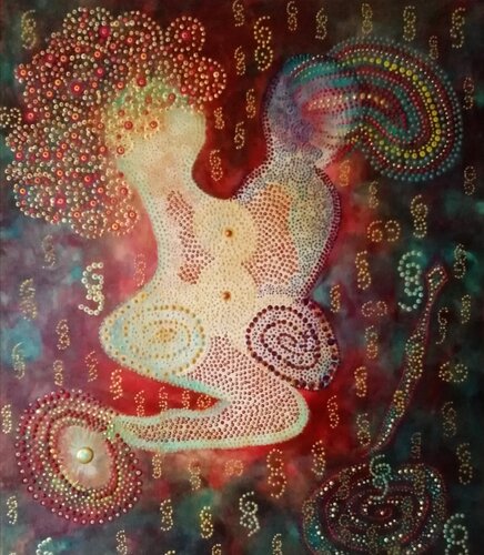 FUSION LOVE von FLORENCE DOUCENDE, Malerei kaufen auf Singulart