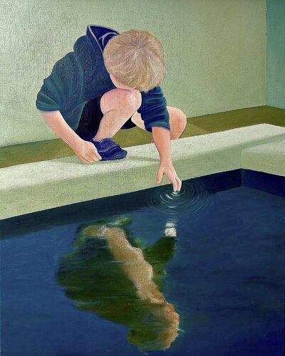 Reflections (two) van walter dermul, Schilderij te koop op Singulart