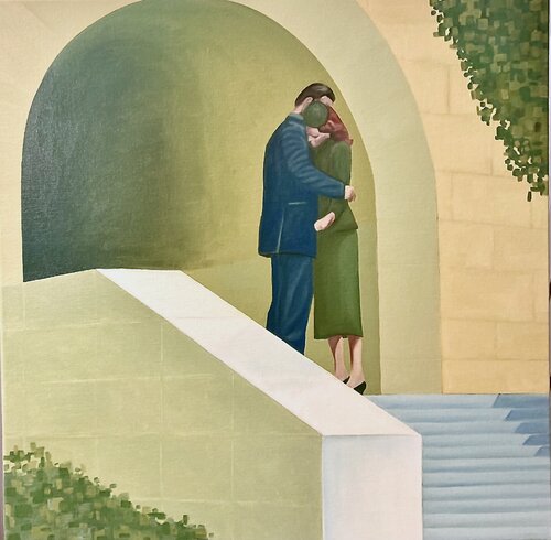 Showed me light out of the tunnel de walter dermul, Pintura a la venta en Singulart