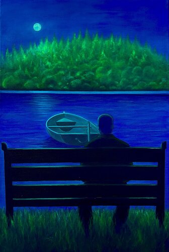 The world before Columbus de walter dermul, Pintura a la venta en Singulart