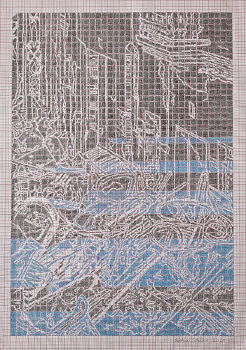 Ansichtssache 13 di Saskia Schüler, Disegno in vendita su Singulart