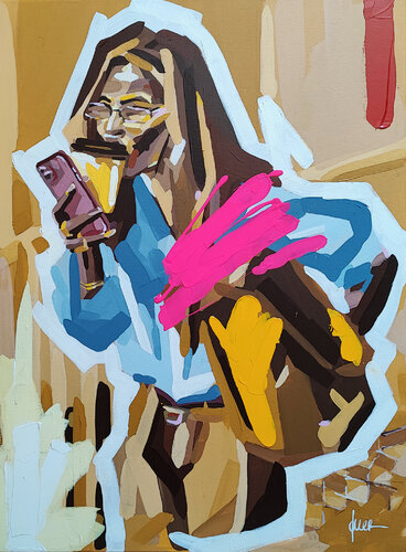 Snapshot Of Humanity van Studio LaMon, Schilderij te koop op Singulart