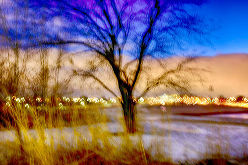 Night Bliss. Canada 2018 © Motty Levy di Motty Levy, Fotografia in vendita su Singulart