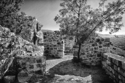 Kalhat Nimrod is Castle of Banias. von Motty Levy, Fotografie kaufen auf Singulart