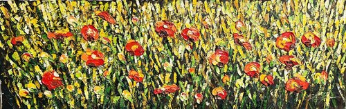 Fiori di campo par Massimo Spolon, Peinture en vente sur Singulart