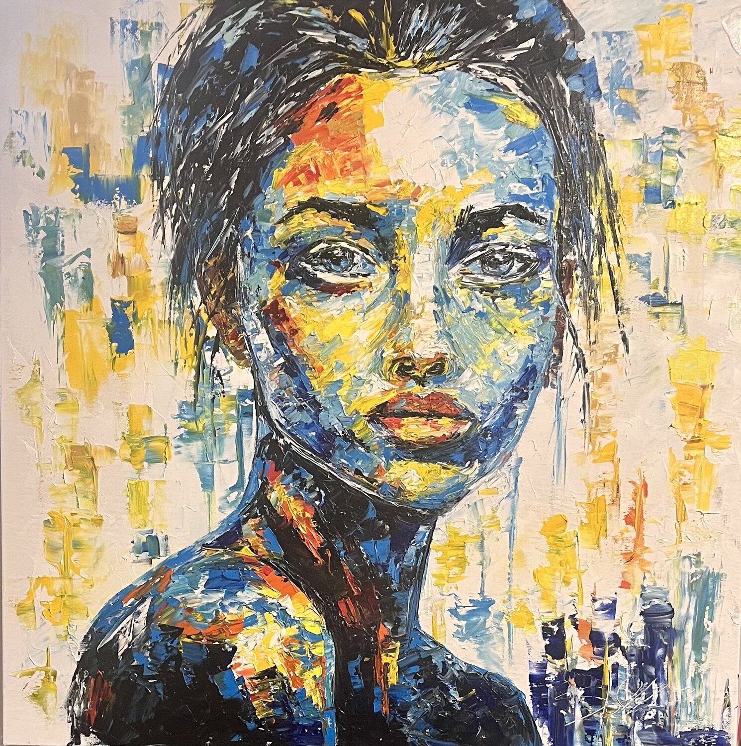 Progetto 036 Massimo Spolon Origineel schilderij te koop