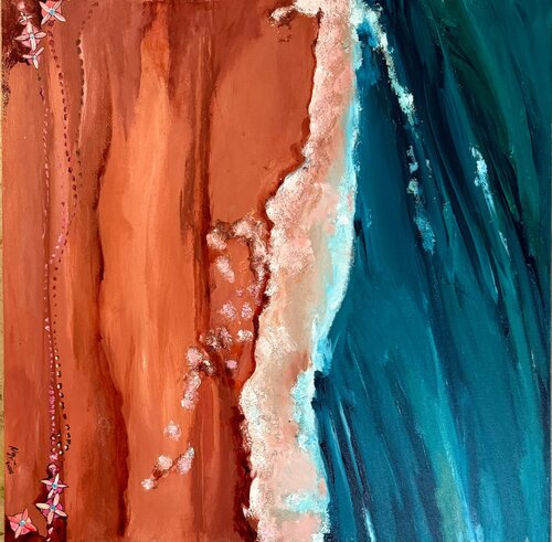 Blossom & Dust by Negin Haghighi, Painting for Sale on Singulart