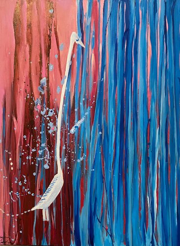 Unfettered van Negin Haghighi, Schilderij te koop op Singulart