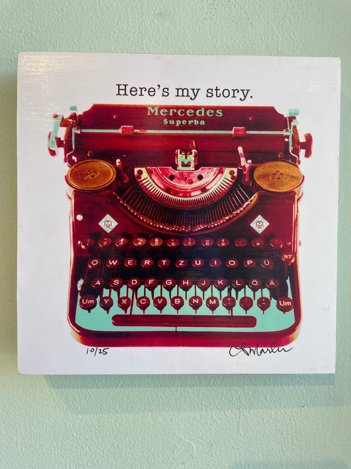 Here’s My Story Lee Anne Marler Druck zu verkaufen