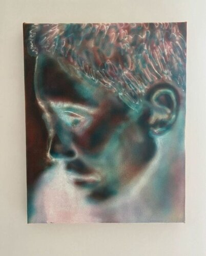 Patient par Katie Hector, Peinture en vente sur Singulart