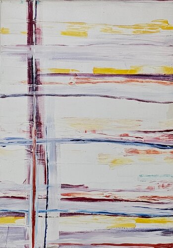 Entre les lignes van Christine HILARIUS, Schilderij te koop op Singulart