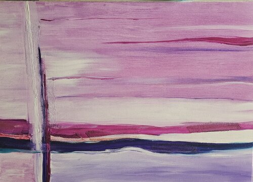 Croisement des brumes von Christine HILARIUS, Malerei kaufen auf Singulart