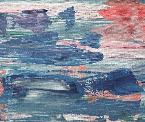 La Mer en dialogue di Christine HILARIUS, Pittura in vendita su Singulart