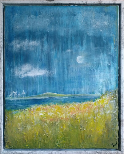 Mondschein van Anette Schnoor, Schilderij te koop op Singulart