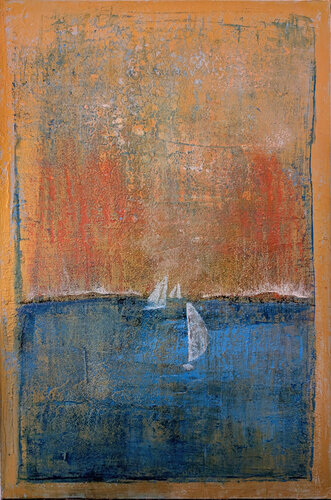 Up an Down van Anette Schnoor, Schilderij te koop op Singulart