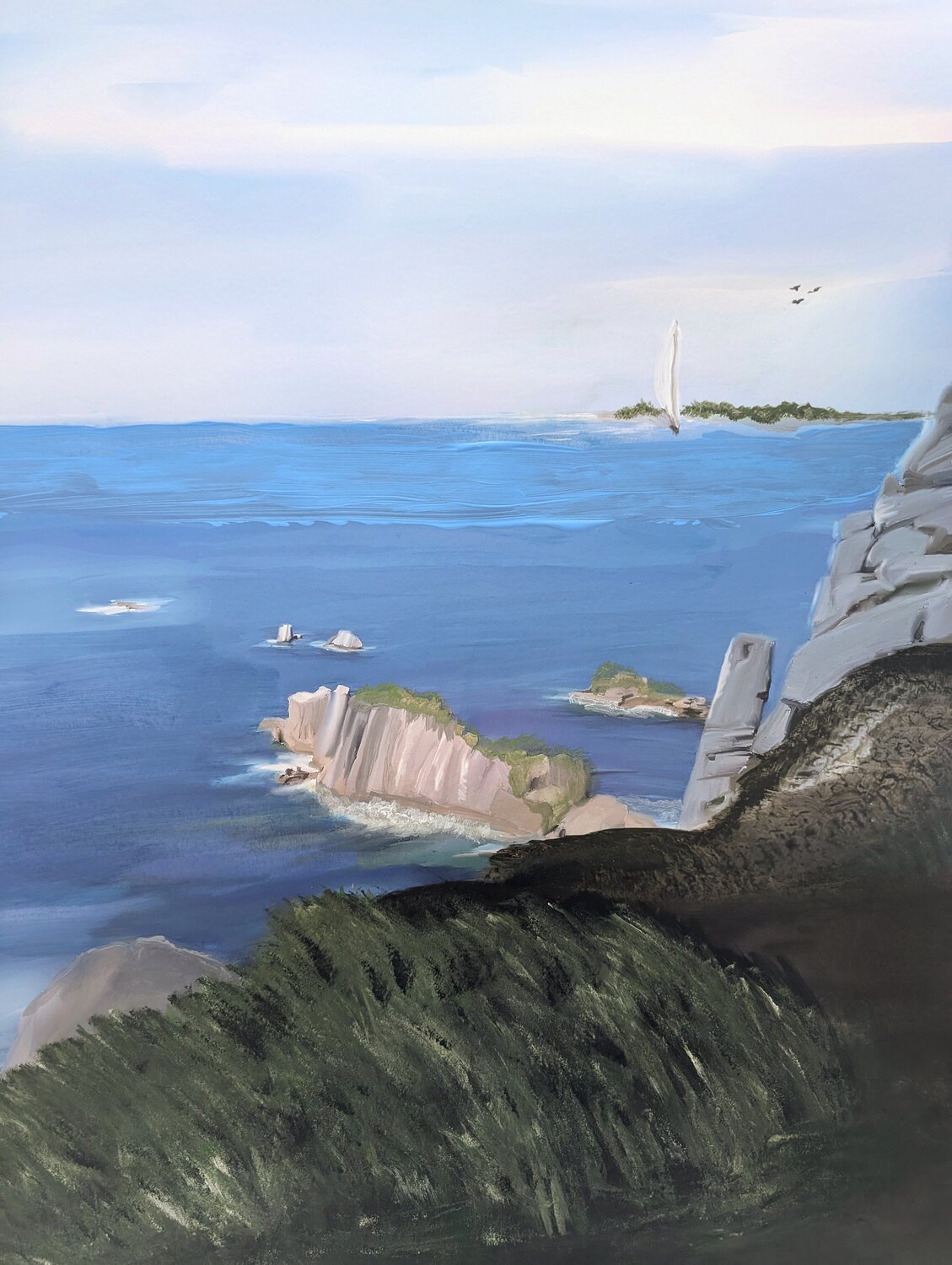 Plattdeutsch-Bretonische Küste Anette Schnoor