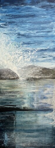 Lake Tekapo Newzealand XXL de Sandra Homberg, Pintura a la venta en Singulart