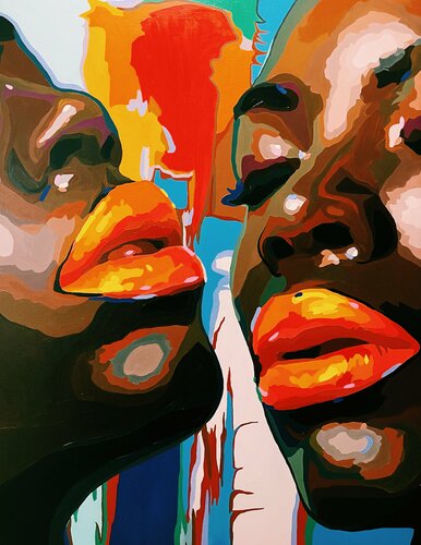 Mirror of tenderness di Nana Artamonova, Pittura in vendita su Singulart