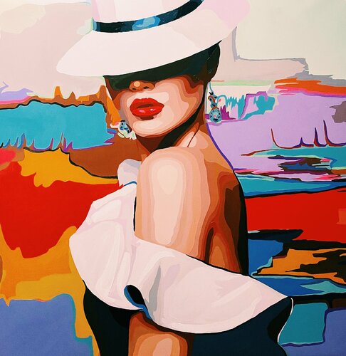 Stranger from Milan by Nana Artamonova, Painting for Sale on Singulart