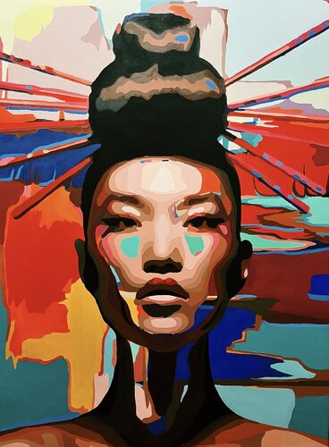 Free worldview di Nana Artamonova, Pittura in vendita su Singulart