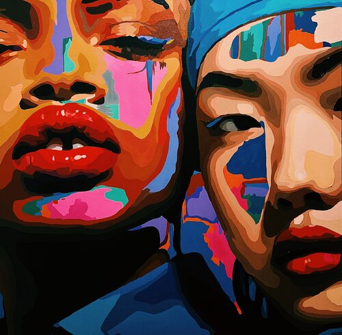 Moment of touch di Nana Artamonova, Pittura in vendita su Singulart