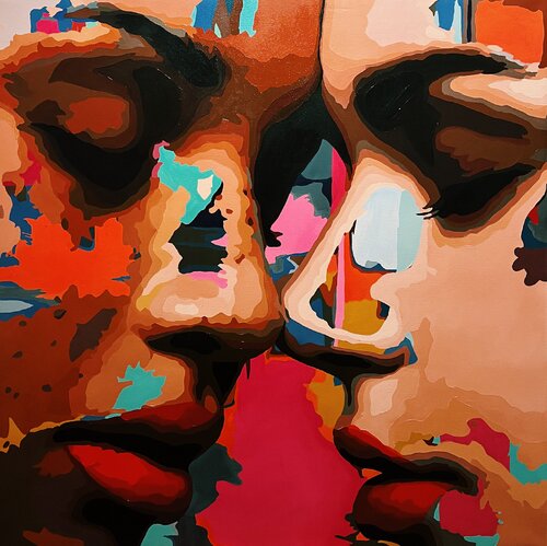 Ordinary love van Nana Artamonova, Schilderij te koop op Singulart