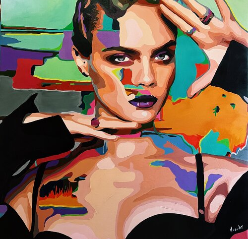 Cara van Nana Artamonova, Schilderij te koop op Singulart