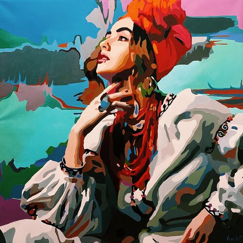 Ukrainian di Nana Artamonova, Pittura in vendita su Singulart