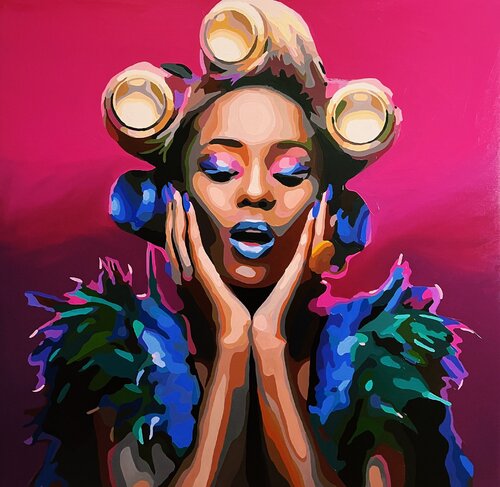 Backstage di Nana Artamonova, Pittura in vendita su Singulart