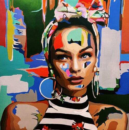 Holidays in Sicily van Nana Artamonova, Schilderij te koop op Singulart