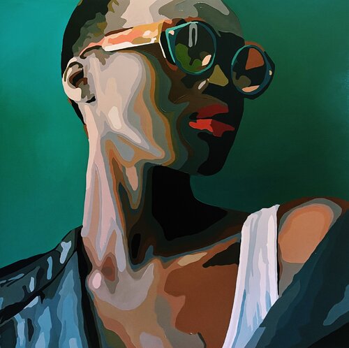Strength and conviction di Nana Artamonova, Pittura in vendita su Singulart
