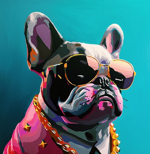 Paco Money Maker di Nana Artamonova, Pittura in vendita su Singulart