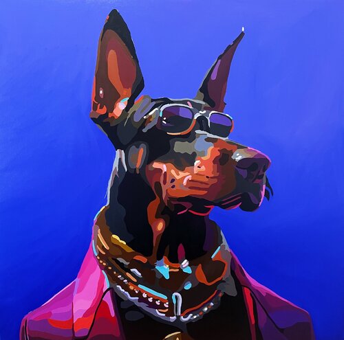 Roberto el Magnífico by Nana Artamonova, Painting for Sale on Singulart