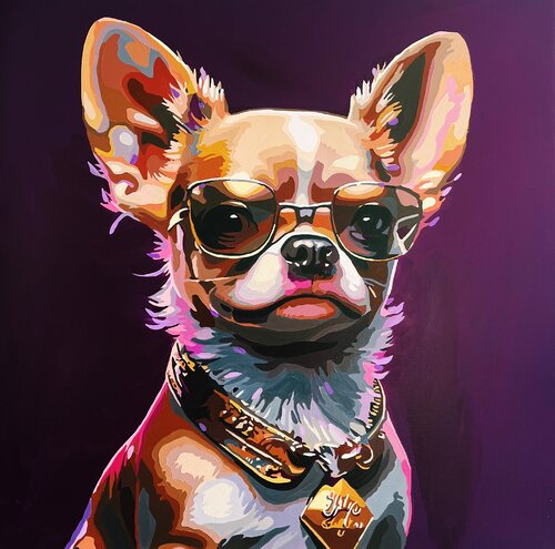 Lucky by Nana Artamonova, 회화 for Sale on Singulart