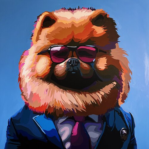 Lawyer Cheng van Nana Artamonova, Schilderij te koop op Singulart